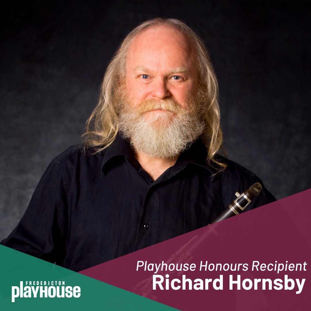 The Fredericton Playhouse Board has recognized and awarded musician, arts advocate and educator, Richard Hornsby as the Playhouse Honours recipient for 2024. 

Congratulations, Richard! 

Read more: bit.ly/3SKYHWY