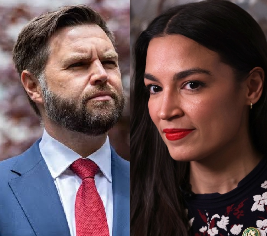 OccupyDemocrats's tweet image. BREAKING: Star Democratic Congresswoman Alexandria Ocasio-Cortez obliterates creepy vice presidential candidate J.D. Vance for falsely claiming that Democrats are "anti-family."

This is how it's done...

"If Vance is so fixated on who has kids, he must support pro-family…