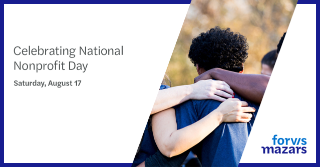 Mandelane's tweet photo. Our team at @ForvisMazarsUS would like to honor nonprofits across the country for their dedication to serving our communities during #NationalNonprofitDay. See how we serve the industry here: https://t.co/wukFcry9VM https://t.co/Jy7WMJMK9o