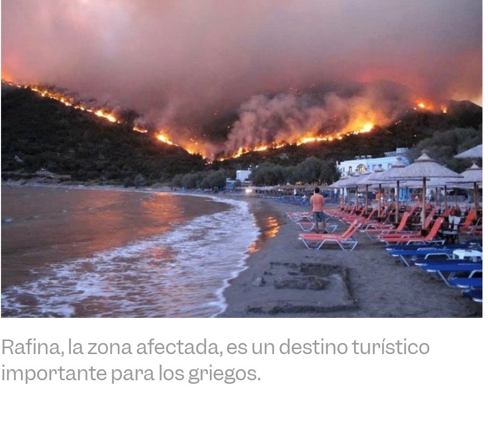 AsunMerineroS's tweet photo. Qué tristeza ver el #fuego arrasar #Grecia en la zona de #Atica #marathon Más de 50000 personas evacuadas y el fuego sigue avanzando
Toda nuestra solidaridad y apoyo a las personas afectadas y la #UE debe actuar para ayudar en todo lo posible
#GreeceFires https://t.co/EHSuqcwVzK