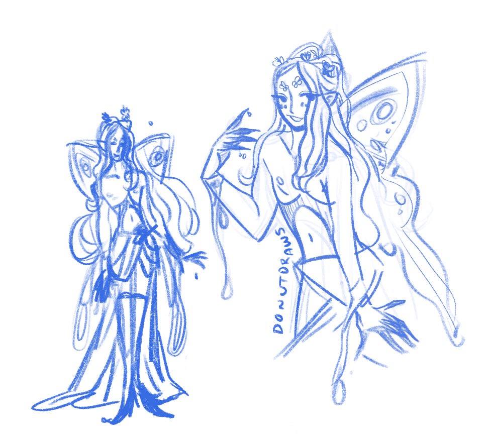 donutdraws's tweet photo. a butterfly prince, a cowboy wizard, and a sheep boy in a wolf pelt walk into a bar…. https://t.co/2bC0P482Nb