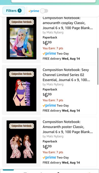 1 pic. Someone is stealing my name, image and like-ness on @amazon 
? https://t.co/DXho7iC8p5