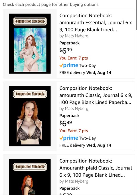 2 pic. Someone is stealing my name, image and like-ness on @amazon 
? https://t.co/DXho7iC8p5