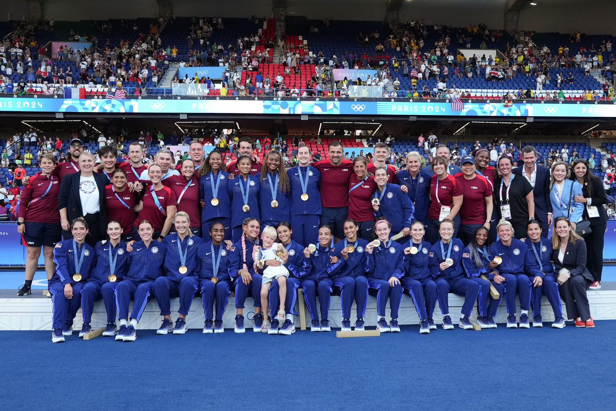 Bart Caubergh (@bartcaubergh) on Twitter photo Feeling proud and grateful to be part of this amazing winning team! 🥇🇺🇸
The last month has been a once-in-a-lifetime experience with a group of great people! 🤩
Congratulations to everyone on & off the pitch who contributed to this incredible achievement! 👏🏻
#USWNT #Paris2024 Feeling proud and grateful to be part of this amazing winning team! 🥇🇺🇸
The last month has been a once-in-a-lifetime experience with a group of great people! 🤩
Congratulations to everyone on & off the pitch who contributed to this incredible achievement! 👏🏻
#USWNT #Paris2024