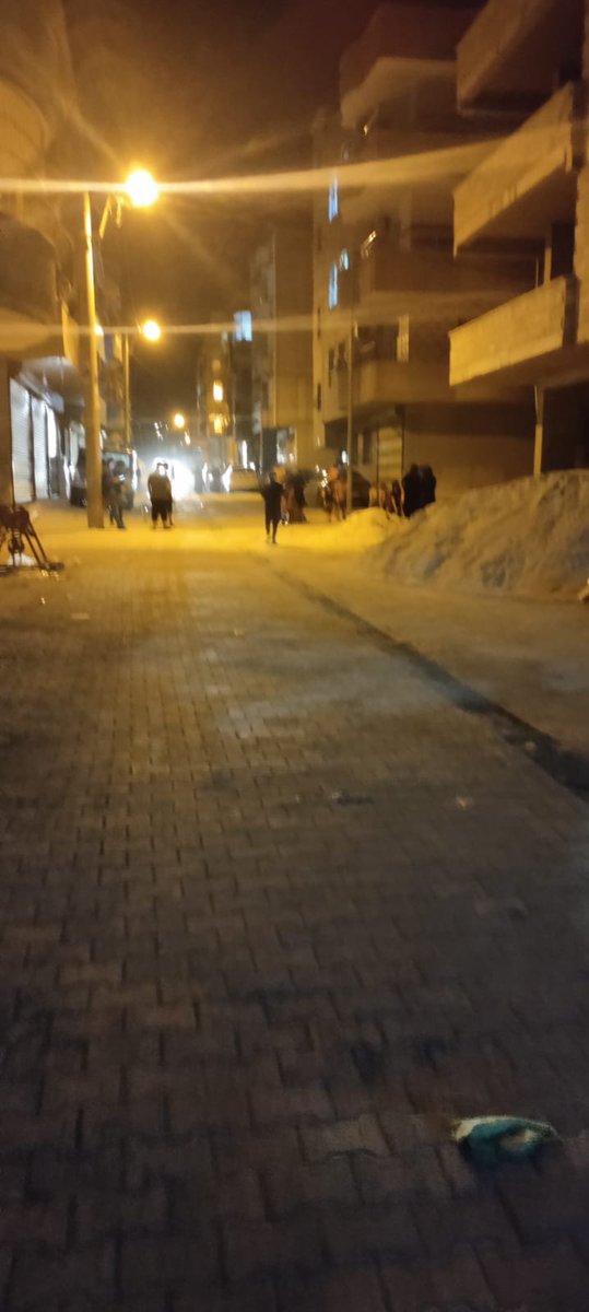 Bu gece nöbet var sanırım.#deprem