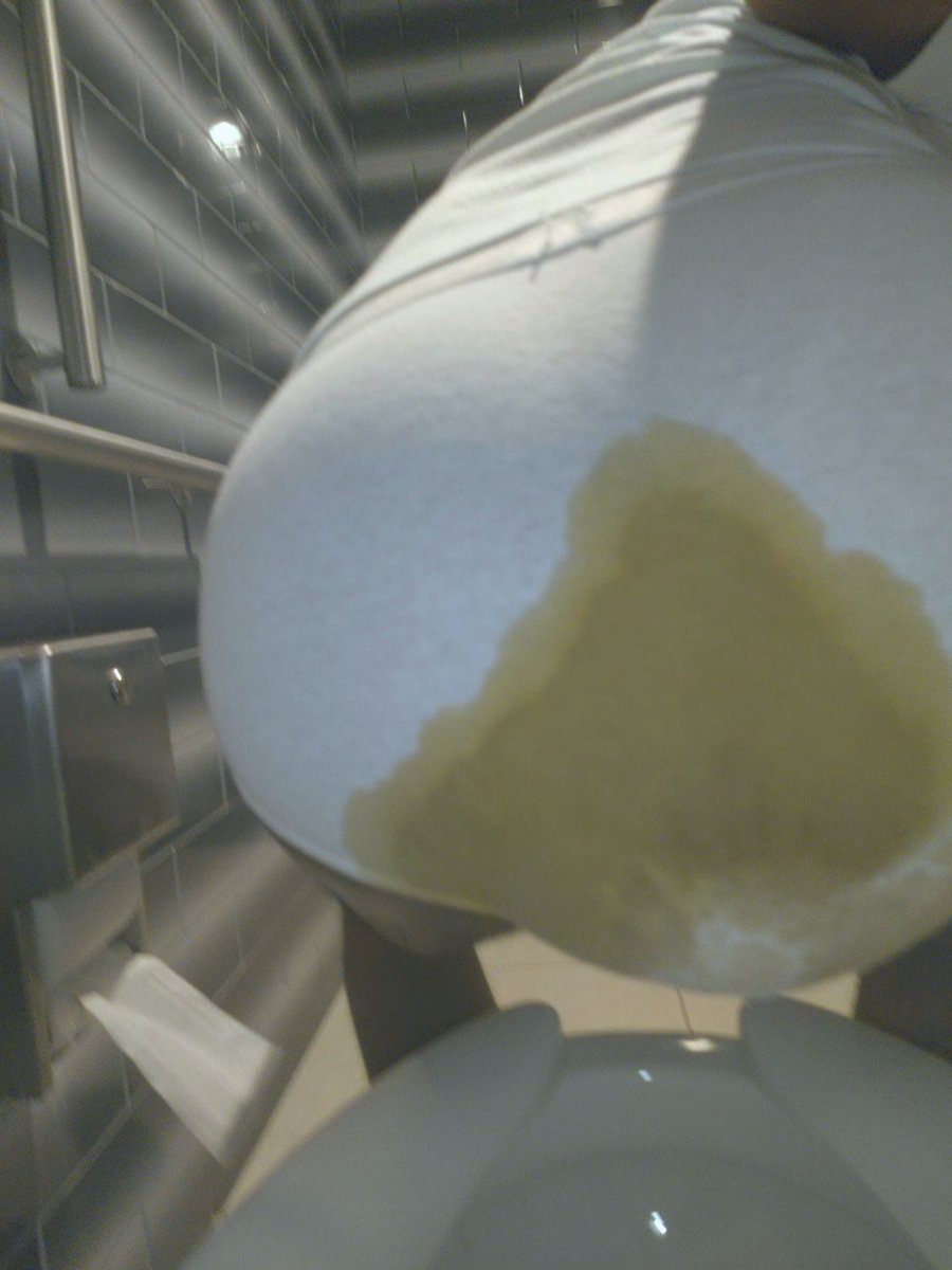 Exploded once I walked in the stall...