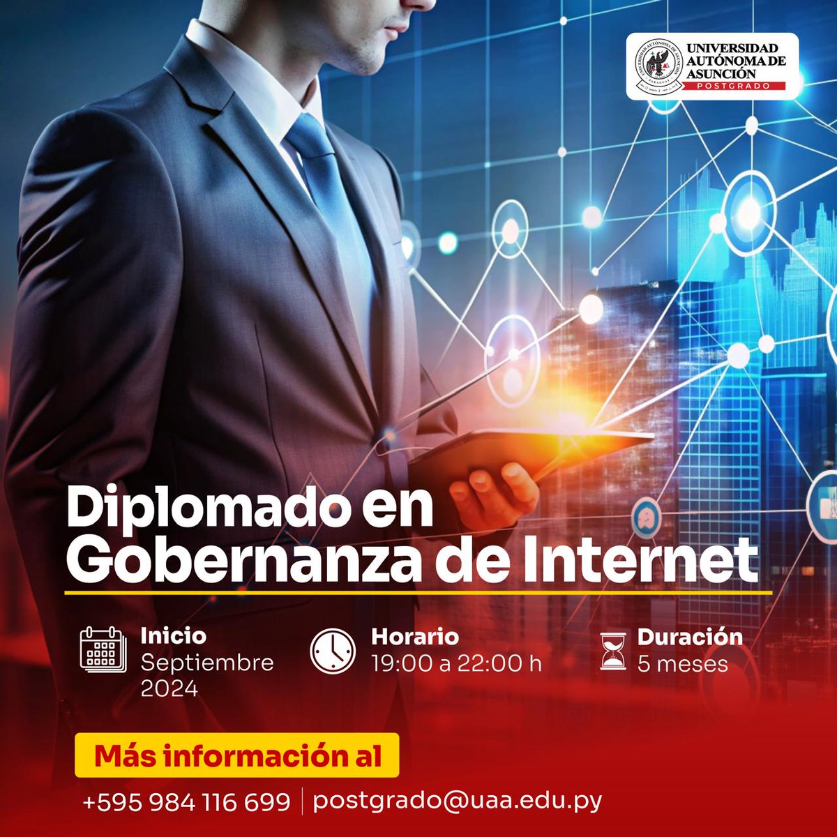 Internet es la forma más efectiva de comunicarnos, establecer cooperación y desarrollarnos. Necesitamos mantener su funcionalidad, resiliencia y seguridad. Estos temas podrás desarrollar en la Academia de Gobernanza de Internet. isoc.org.py/diplomado-en-g…
#Internet #Paraguay