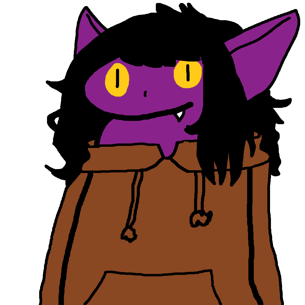 FaultierVT's tweet photo. A sock puppet of the purple gremlin Vtuber #Runagart https://t.co/c4TXdj5wrt