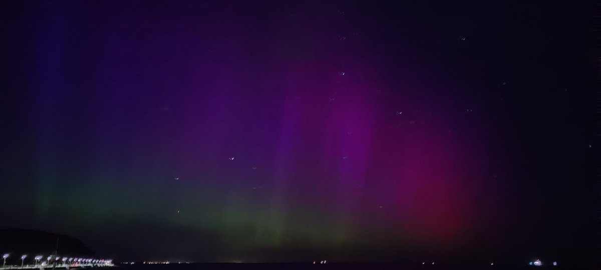#Polarlicht #Travemuende