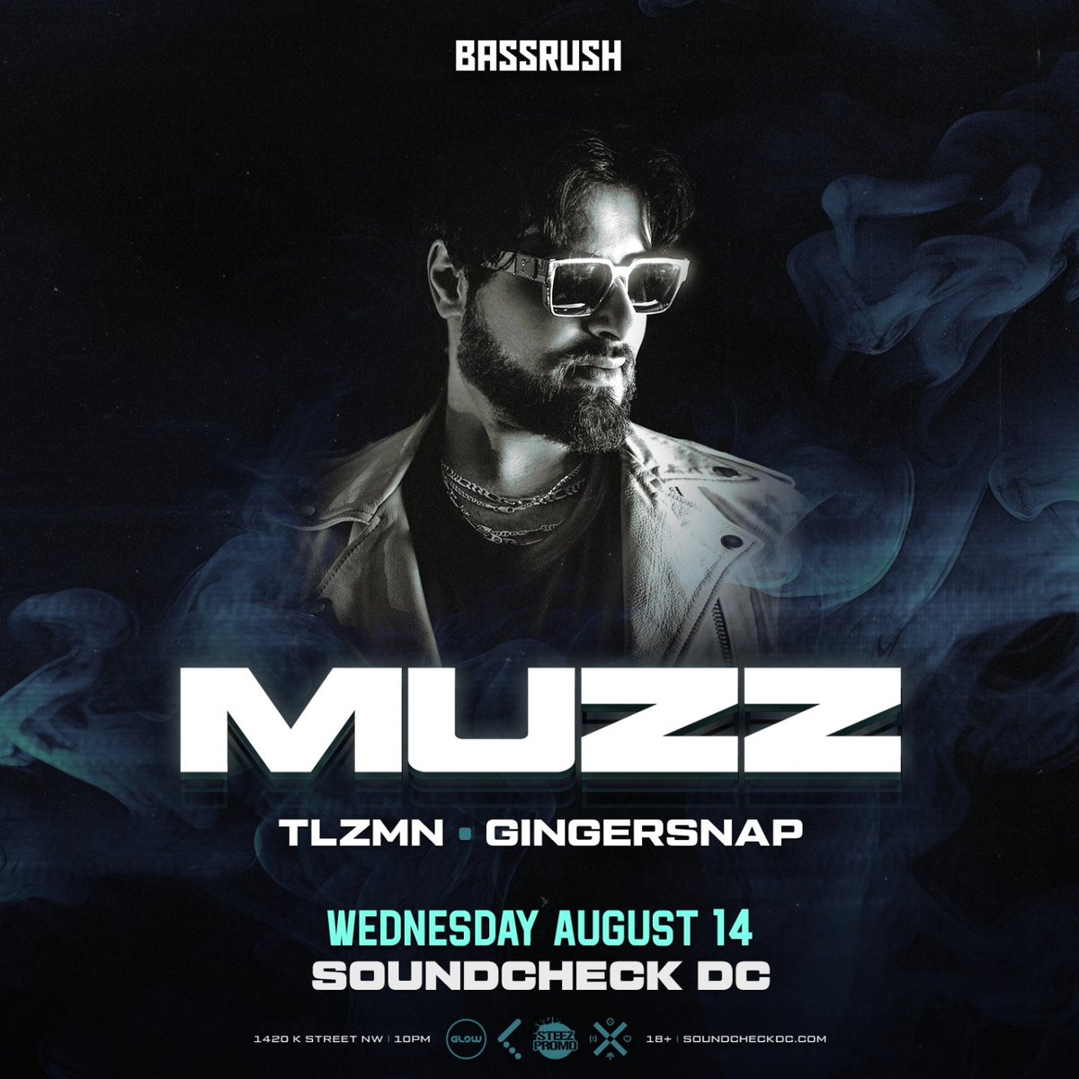 tlzmn's tweet image. Incoming !  Direct Support for @muzzhq
All the New Drum &amp;amp; Bass Dubz comin' out for this one!  
First time shellin' down at @soundcheckdc 
Big Up:
@bassrush 
@steez_promo 
@soundcheckdc
D.C. MASSIVE PULL UP! 
@smokesiignals
@tripleatalent 
#drumandbass #dnb #muzz #tlzmn