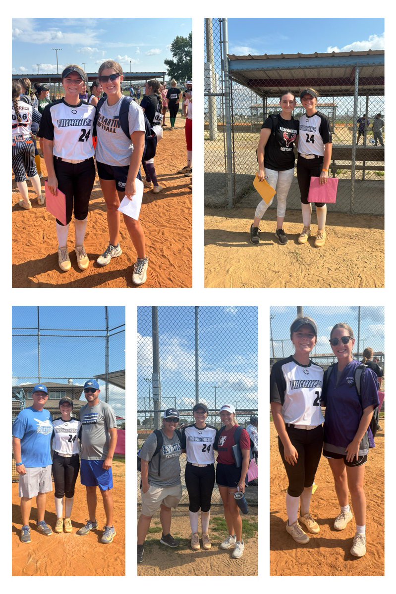 Had a great day on Friday at the Firecrackers Elite Prospect Camp. I got to talk to many coaches and got great feedback! Thank you to Maylie Corbitt for making this camp possible!