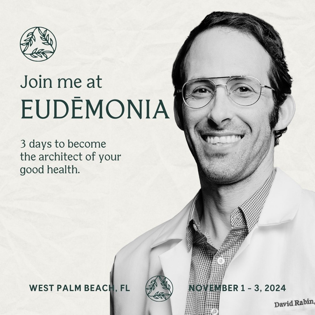 You deserve to thrive. But you have to know who you can trust and what actions to take. <a href="/EudemoniaSummit/">Eudēmonia</a> takes care of that for you. Join me in the pursuit of a life well lived through science-based tools. Check it out: eudemonia.net/?ref=rabin0711

#eudemoniasummit