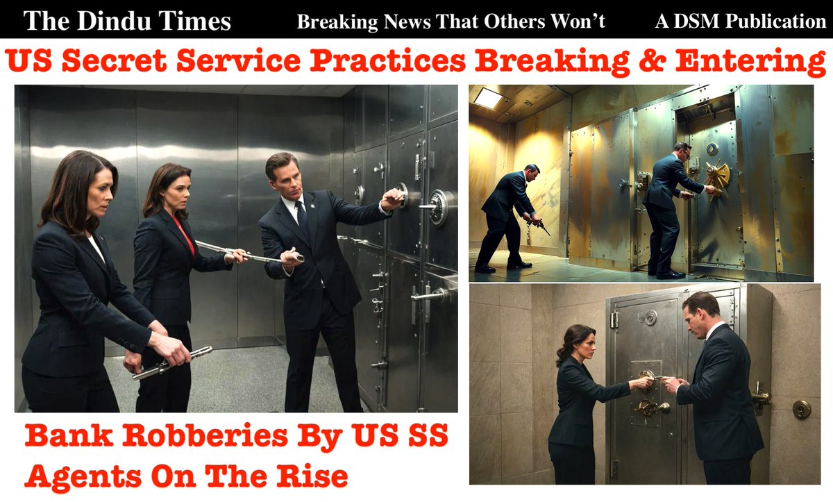 DevStevatoMusic's tweet image. The United States Secret Service has forgone protecting Republican Presidential Candidates, and has taken up breaking and entering instead...
#SecretService #BreakingAndEntering #PrivateProperty