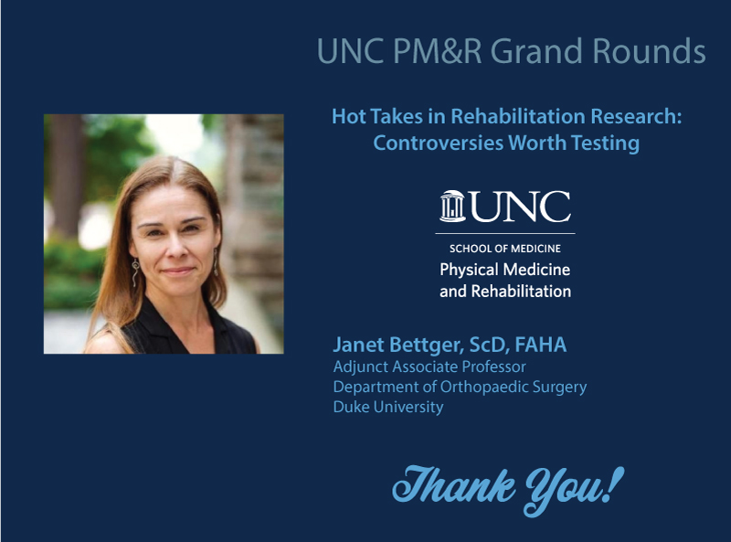 UNC Physical Medicine & Rehabilitation tweet media