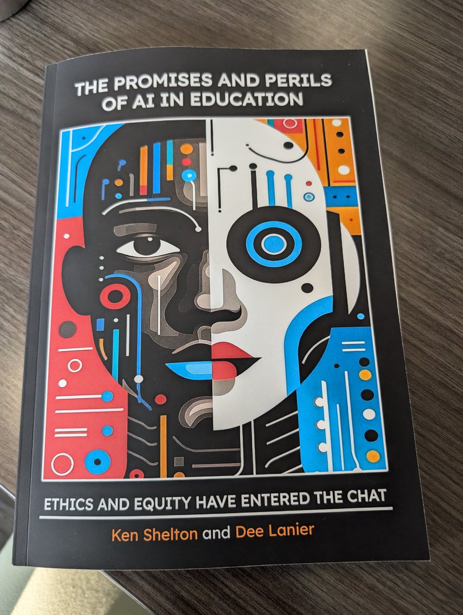 simonegessler's tweet image. It has arrived!! Looking forward to digging into this book and having the important conversation! @k_shelton @deelanier @Crippit @shareski  #ethicsandequityinAI #SuptChat #techEDU