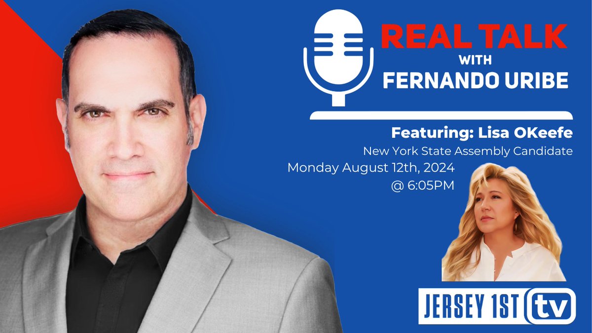 theamazinguribe's tweet photo. 🚨TONIGHT AT 6:05PM!🚨
#NewYorkStateAssembly Candidate #LisaOKeefe
joins me on #RealTalkWithFernandoUribe via
@Jrsy1st
There is a lot to discuss!
It’s always EXCELLENT JOURNALISM here!😎
You can tune in this evening via:
https://t.co/L4JNHtH9NA
https://t.co/9MmS8yELQj https://t.co/3KtmZaODPd
