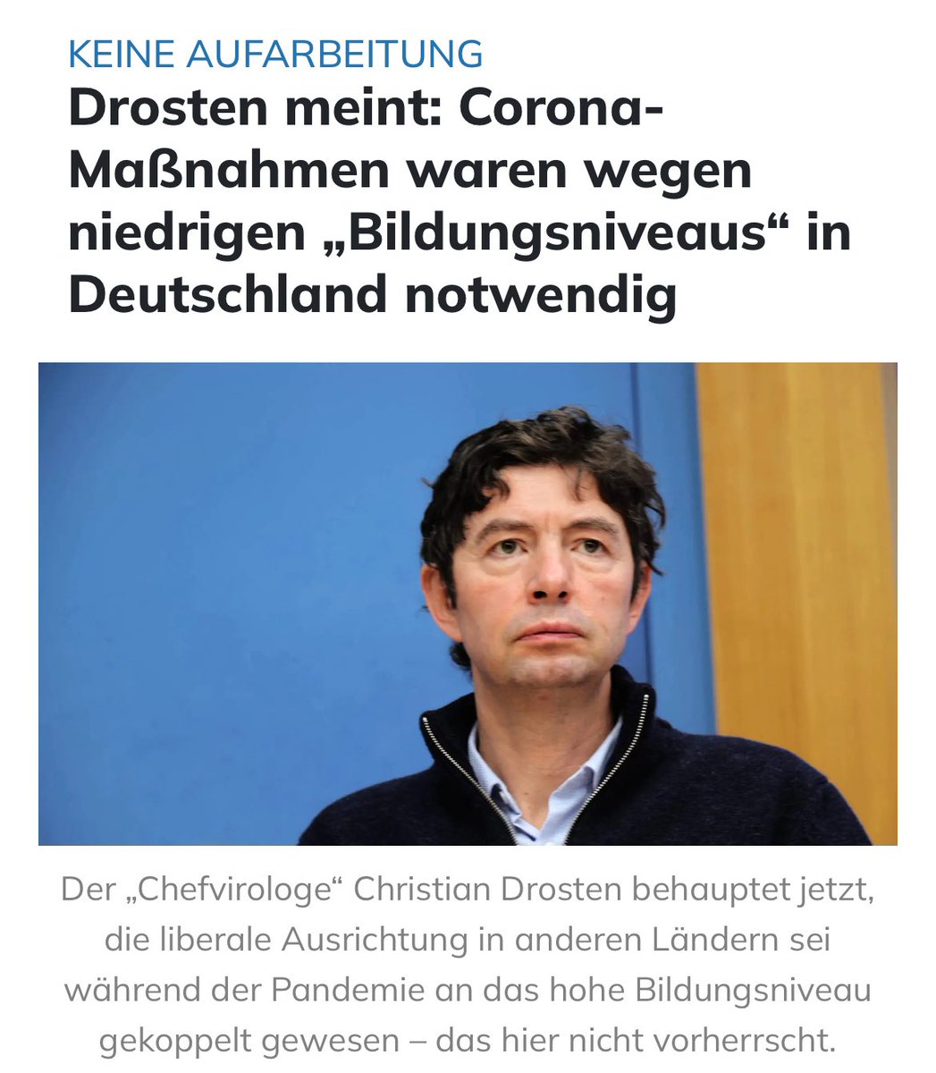 Unglaublich. Wir waren zu doof für die Freiheit. Christian - ich verspreche dir, dass das jeden Ossi an der Ehre kratzen wird. Wir werden mit Wut im Bauch an die Wahlurnen gehen.