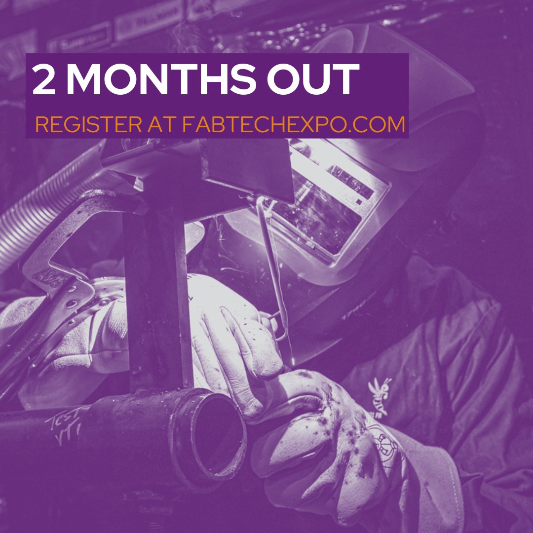 FabtechExpo's tweet image. 🙋 Who's counting it down with us? 

#FABTECH2024 #metalforming #fabricating #welding #finishing #conference #orlando