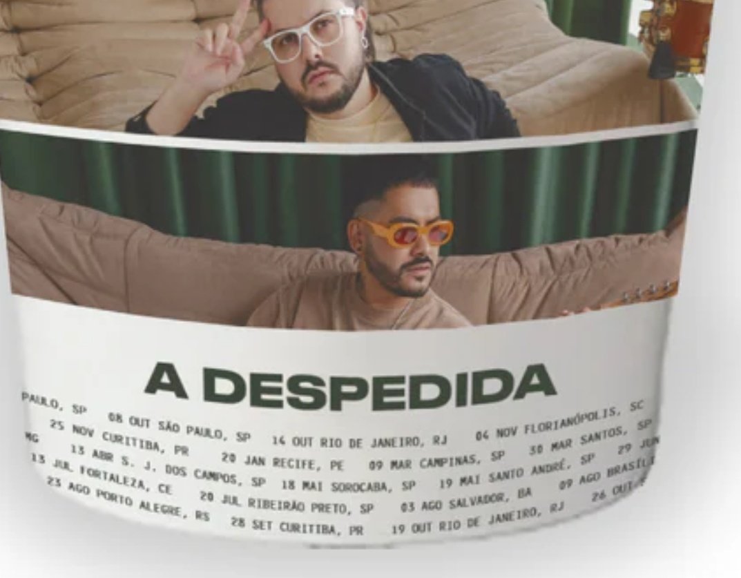 os produtos >>novos<< com datas de shows que foram cancelados? eu realmente não entendi 😮‍💨