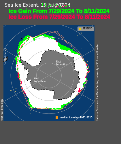 TonyClimate's tweet photo. Record rates of sea ice growth continue around Antarctica, and the press continues to remain silent. The amount of ice around the Antarctic Peninsula is at or near a record high.
#ClimateScam 

https://t.co/DTI3xf2QFk
https://t.co/W5cpbsN5uZ https://t.co/hw5U5TB0PC