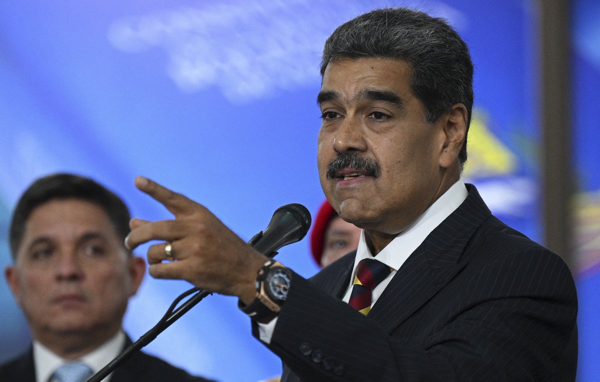 CNNEE's tweet photo. El Departamento de Estado de EE.UU. niega rotundamente que a Maduro se le haya ofrecido amnistía.  

🔗: https://t.co/k8nglQ73lN https://t.co/zh3vL1taKt