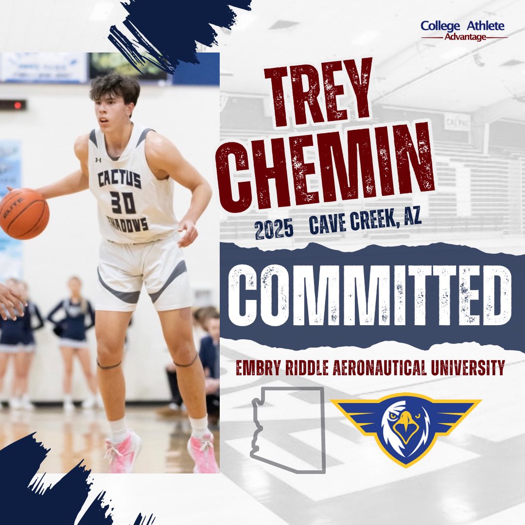 mb_caadvantage (@caadvantage_mb) on Twitter photo Congrats to CAA 6’7 2024 grad <a href="/CheminTrey/">Trey Chemin</a> on his commitment to <a href="/ERAUazMBB/">Embry-Riddle (AZ) Men's Basketball</a>. Chemin is a physical, skilled face-up 4 that plays with a great motor! Excited for Trey and his family! <a href="/BasketballCSHS/">Cactus Shadows BBall</a> Congrats to CAA 6’7 2024 grad <a href="/CheminTrey/">Trey Chemin</a> on his commitment to <a href="/ERAUazMBB/">Embry-Riddle (AZ) Men's Basketball</a>. Chemin is a physical, skilled face-up 4 that plays with a great motor! Excited for Trey and his family! <a href="/BasketballCSHS/">Cactus Shadows BBall</a>