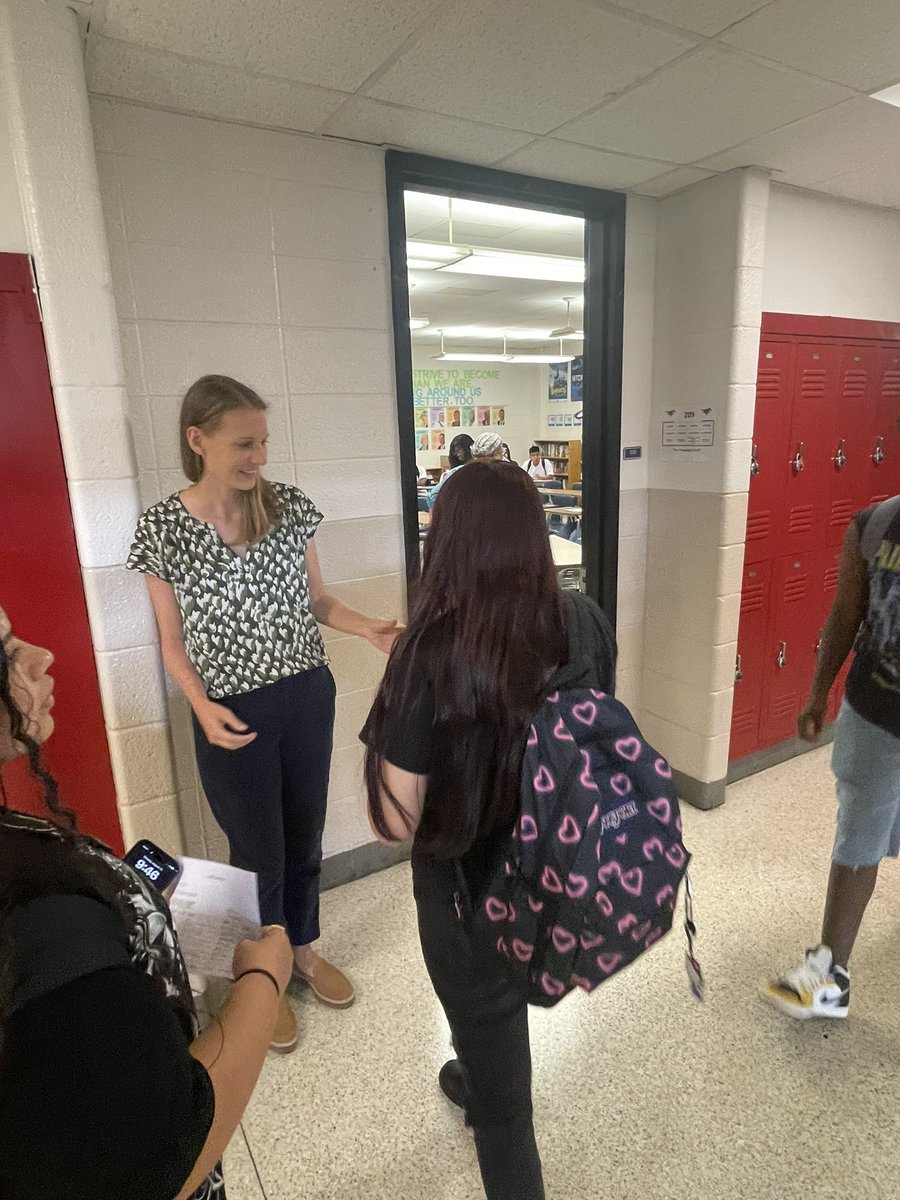 WSFCS Behavior and Intervention (@wsfcsbehavior) on Twitter photo Teachers at <a href="/PHS_Mustangs_/">Parkland Mustangs</a> doing meet and greets this morning—a vital promotion/prevention strategy from the Code of Conduct. #PositiveSchoolCulture #Tier1 Teachers at <a href="/PHS_Mustangs_/">Parkland Mustangs</a> doing meet and greets this morning—a vital promotion/prevention strategy from the Code of Conduct. #PositiveSchoolCulture #Tier1