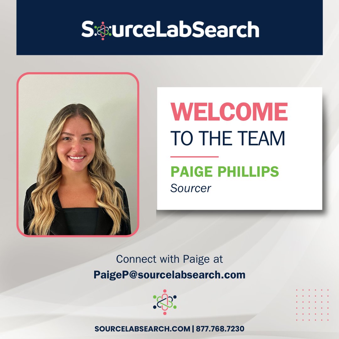 SourceLab warmly welcomes Paige Phillips to the team! Paige joins us as a Sourcer in our NYC office. Connect with her today!