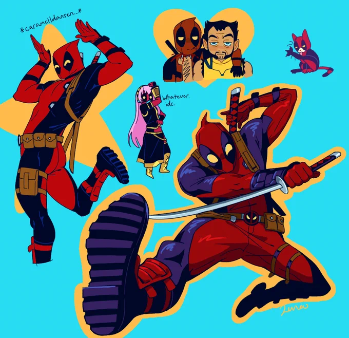 real ones will unfortunately remember how much i liked this guy in middle school #DeadpoolAndWolverine 