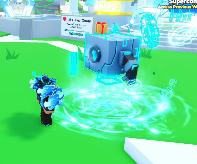 Giveaway time for a huge mechatronic robot

requirements are😎
. Follow <a href="/VeryYummyPotato/">Yummy Potato</a> 
. Like + retweet this post ❤️🔁
. reply with your username ✨

giveaway ends in 3 days good luck to whoever wins no proof needed #PetSimulator99 #petsim99 #ROBLOX