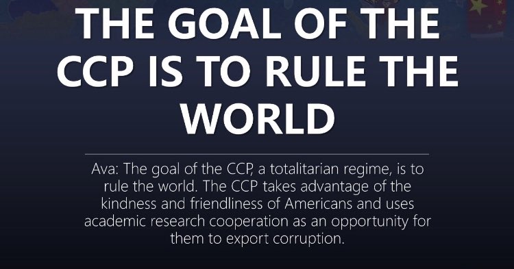Jasper1082562's tweet photo. @committeeonccp @rhodium_group 🚨🚨🚨🗽🗽🗽The Chinese Communist Party only thrives when we fund it….
It’s time we stop funding genocidal regimes who hate  FREEDOM 
#DefundCCP #CCP≠CHINESE 
#NFSC #TakeDownTheCCP https://t.co/bG2Mq6wKM4