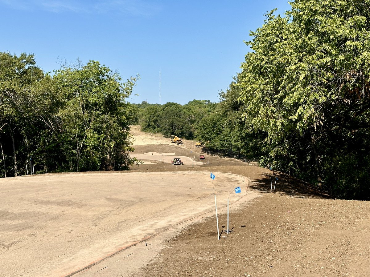 Meadowbrook prepping and grassing.