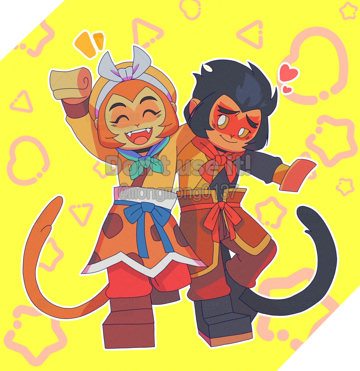 mongmong0137's tweet photo. lego shadowpeach 🍌🍑

#LEGOMonkieKid #MonkieKid #MonkieKidFanart #shadowpeach https://t.co/VUeKJzMOwK