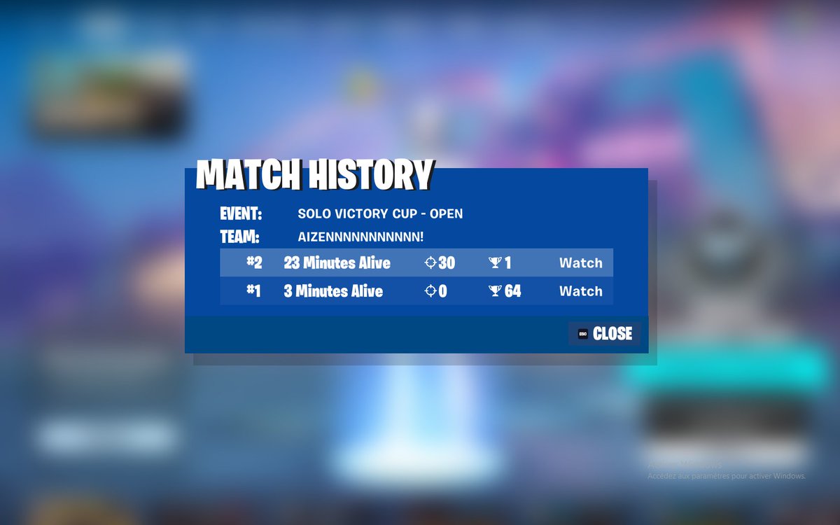 enfin 30 kills