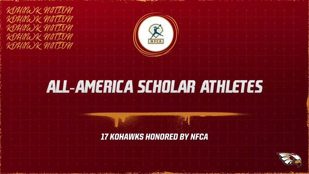 CoeAthletics's tweet photo. 17 Kohawks named Easton/NFCA All-America Scholar Athletes.

@CoeSoftball @NFCAorg 
📰https://t.co/BsufGctz16

#KohawkNation https://t.co/l61MVhcu5c