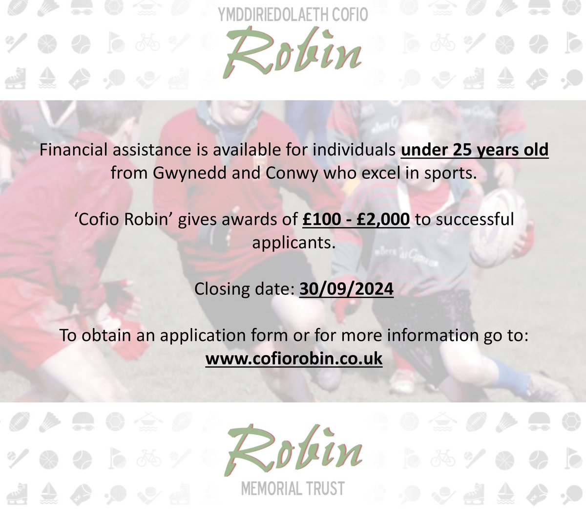 cofiorobin's tweet photo. The Olympics were amazing. Well done Medi Harris who is an ambassador of 'Cofio Robin' and has received several contributions, for doing so brilliantly. Are you up for LA in 2028 or the Commonwealth Games in 2026? Or are you aiming high in your sport?

Maybe we can help you? https://t.co/QHjza3wHwg