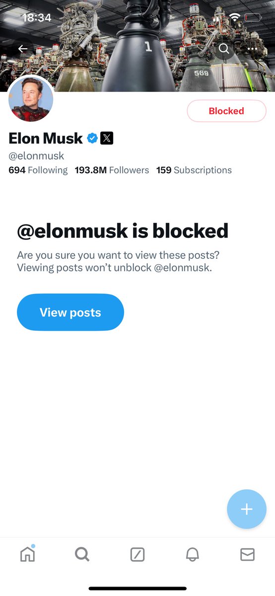 mouthmastermurf's tweet image. Do it #blockmusk