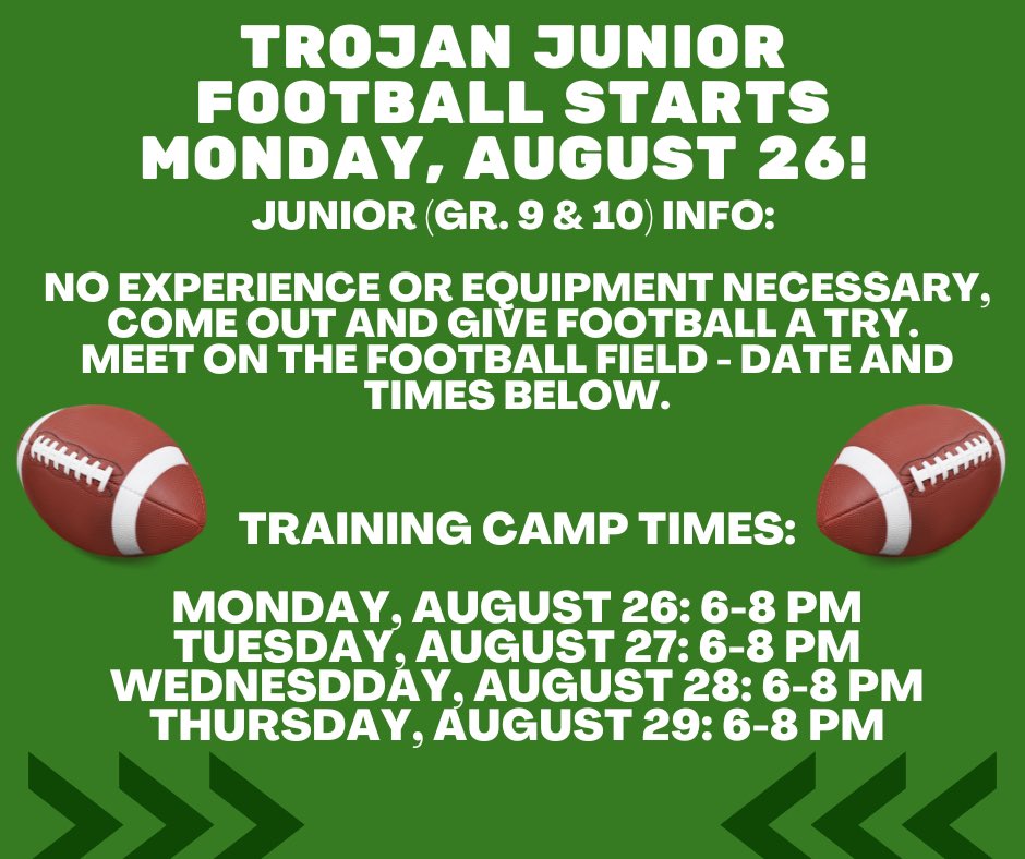 Only 2 weeks to go!! 🏈💚🏈💚