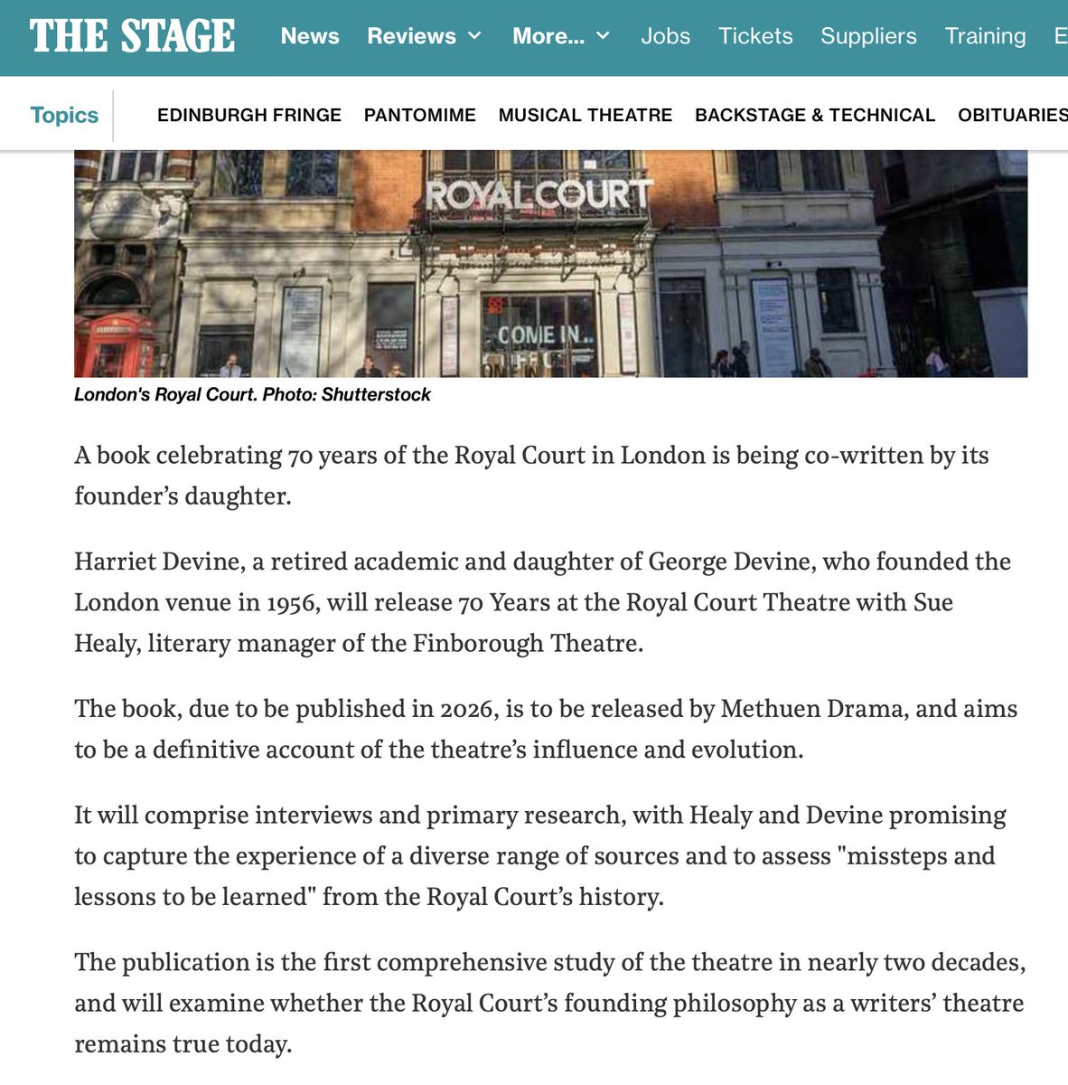 Harriet Devine tweet media