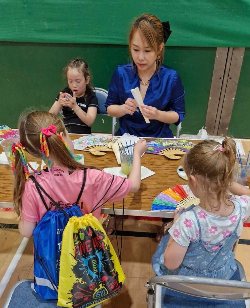 BeyondSkin's tweet photo. #YouthDay in #Antrim 
Thai Arts with Nadia and Martin 
@ANBorough @Neilkelly13 
Shared creative learning and fun. https://t.co/HcDhPmAgMW