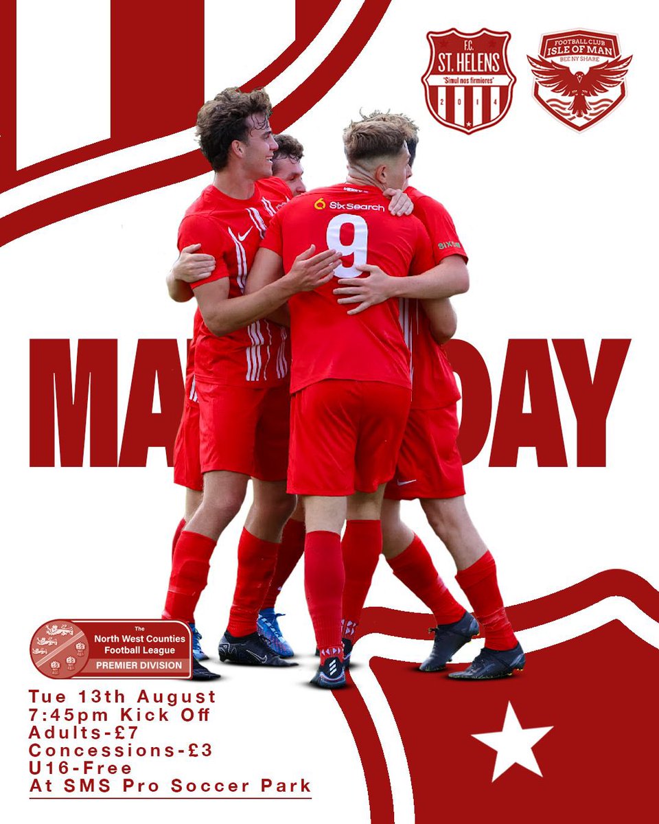 PREVIEW | Tomorrow evening sees The Stripes play a midweek match at SMS Pro Soccer Park for the first time, this season. 
We preview FC Isle of Man’s visit.
#UpTheStripes❤️🤍 
liammcdermottjournalism.wordpress.com/2024/08/12/pre…