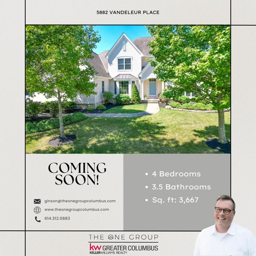 🚨 Sneak Peek Alert!

Get ready for something special. A fabulous property on Dublin is coming soon. Stay tuned for more details!

👀 Keep an eye on our page so you don't miss out.
#theonegroupcolumbus #comingsoon #dublin #ohio #dreamhome