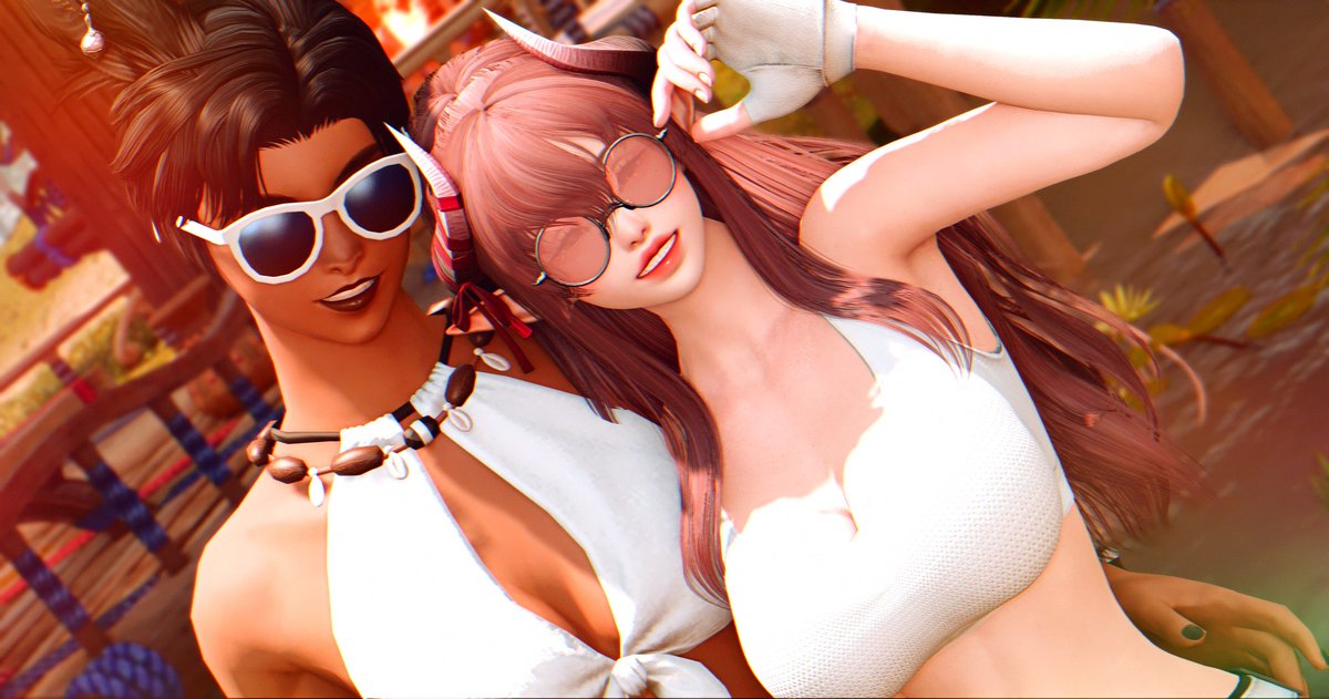 Lovely time spend with Sinon! Will have to do more collabs soon X3

#GPOSER #EorzeaPhotos #ffxiv #gpose #viera #miqote