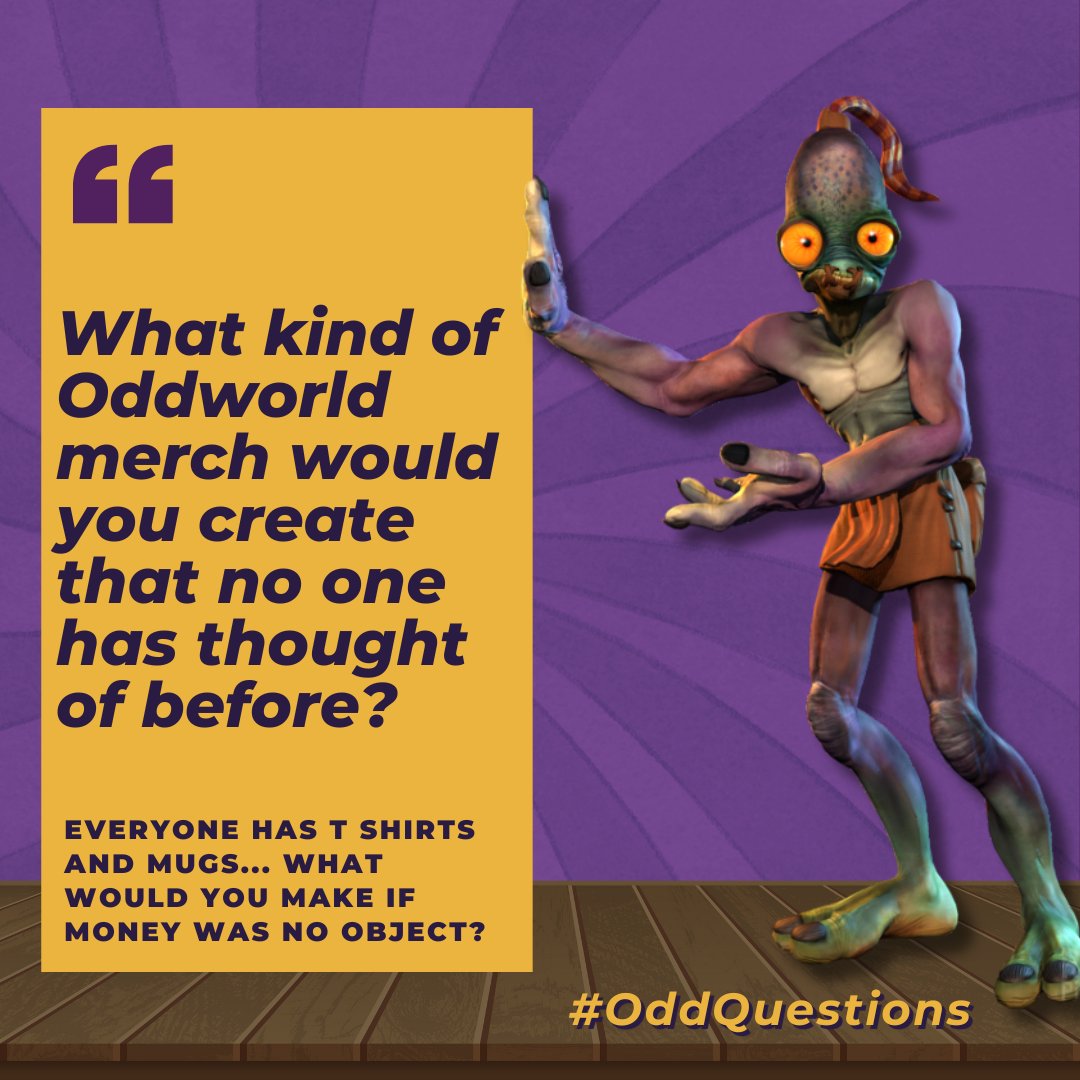 Oddworld tweet media