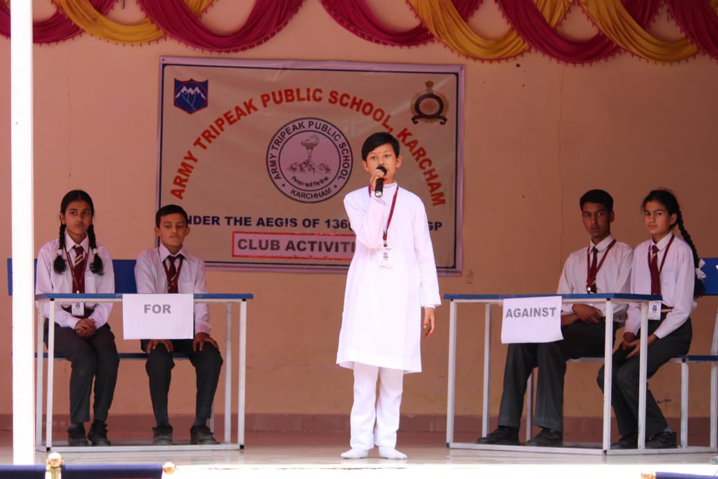 UBArea_IA's tweet photo. #IndianArmy
#AWWA
Army Tripeaks School, #Karcham, students of Class 5th to 10th participated in #Quiz #Debates #Projects #EssayWriting & #Declamation. A platform to foster creativity, critical thinking, and awareness of key issues.
@suryacommand
@adgpi
@ProDefLko https://t.co/jMQFEyYGBf