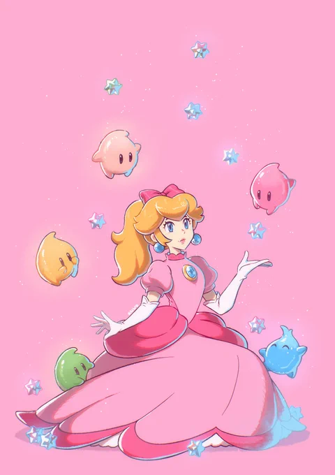 PEACH MONTH - DAY 12  Some lumas are hungry!