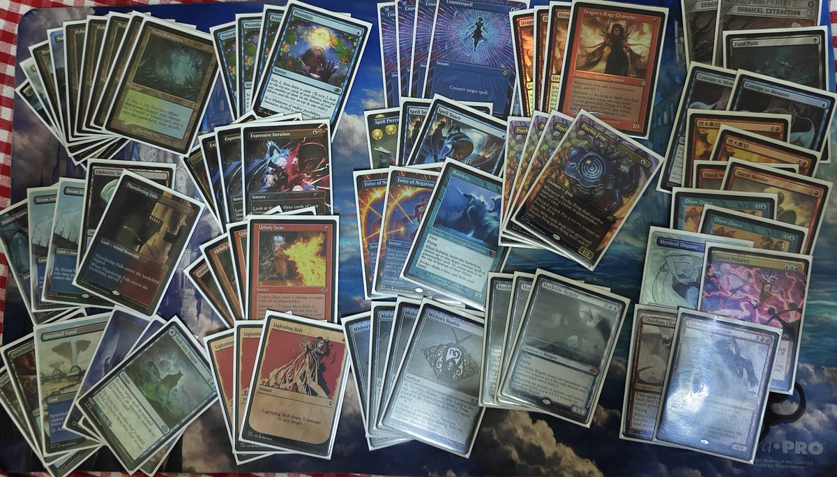 Alt4ria_Ay's tweet photo. Top 4 finished Beijing Fanya RCQ with Grixis Murktide last Sunday. Also 2-3 finished another RCQ with Dimir Murktide on Saturday.
R1 vs Bant Nadu 😃-
R2 vs Dimir Shadow 😃😃
R3 vs Dimir Mill 😃😃
R4 R5 id
QF vs Bant Nadu 😭😃😃
SF vs E Tron 😭😭
4-0 Nadus last week. https://t.co/H2dg7rRkKM