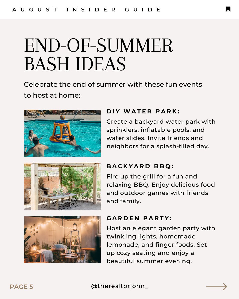 TheRealtorJohn_'s tweet image. Swipe through the post to check it all out!

📌 Be sure to save for later, mark your calendars, and share with your local adventure buddy!

#augustvibes #localevents #insiderguide #backtoschool #localhappenings