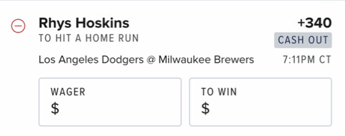 EdgePlayBook's tweet image. #BetInPublic #BlindTesting Which of these bets is sharp, and which one is square?
1⃣ #AndrewAbbots 6+Ks and #BobbyWittJr 1+ Singles for +356
2⃣ #RhysHoskins Home Run +340
We will answer later today #GamblingX #EVBetting