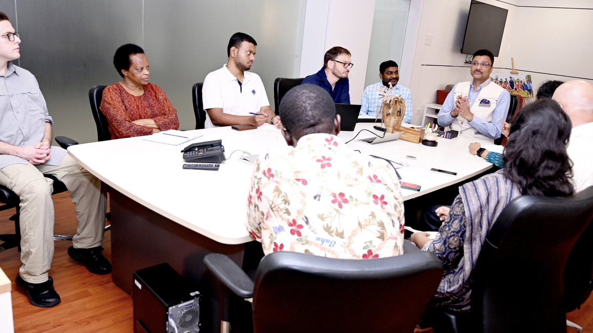 Arabinda K Padhee (@arvindpadhee) on Twitter photo Happy to meet a group of researchers led by <a href="/IFPRISAO/">IFPRI South Asia</a> and discussed on their project titled, Linked Farms and Enterprises for Inclusive Agricultural Transformation in Africa and Asia (INCATA). This project is a cross country collaboration between RIMISP (Latin American Center for Happy to meet a group of researchers led by <a href="/IFPRISAO/">IFPRI South Asia</a> and discussed on their project titled, Linked Farms and Enterprises for Inclusive Agricultural Transformation in Africa and Asia (INCATA). This project is a cross country collaboration between RIMISP (Latin American Center for